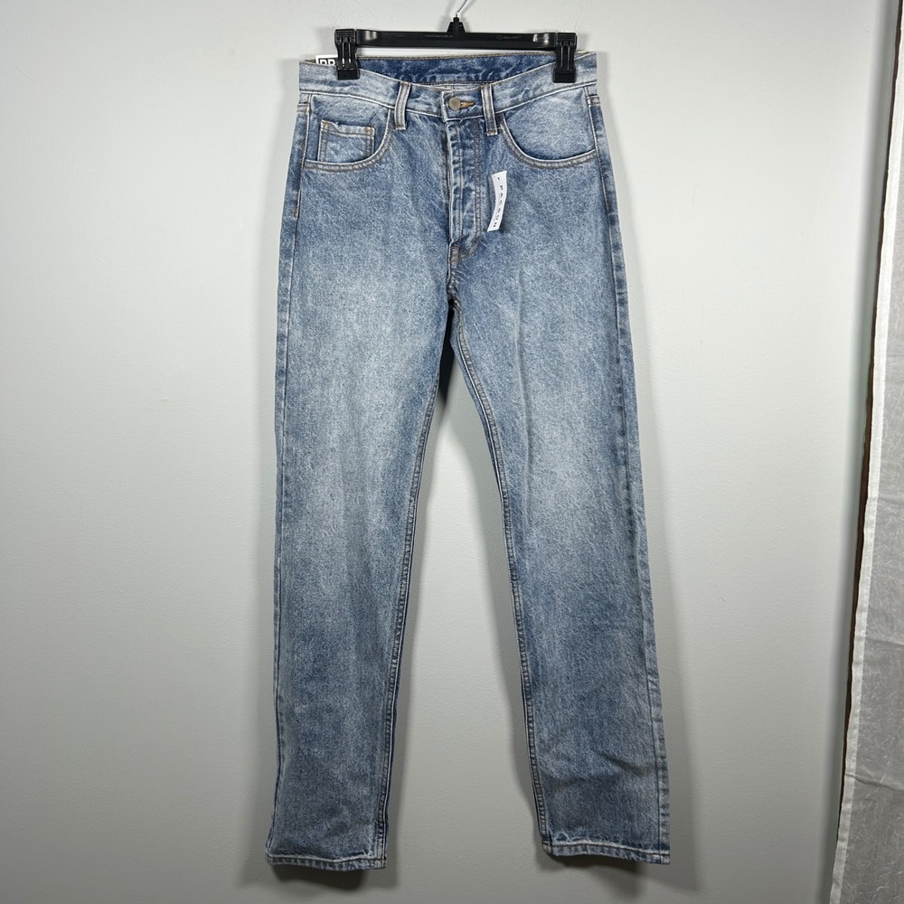 J.Galt PacSun RR130 Jeans Womens S Blue Low Waisted 90s Pants Y2K Skater Grunge